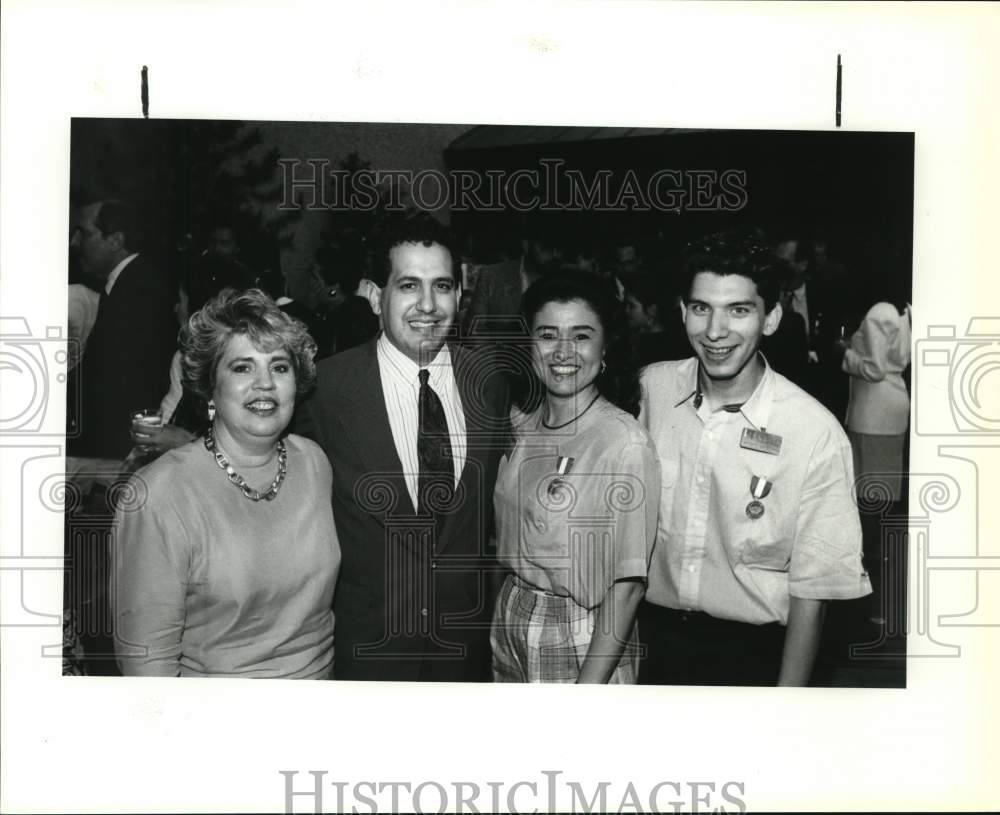 1992 Hispanic Chamber of Commerce guests, Texas-Historic Images