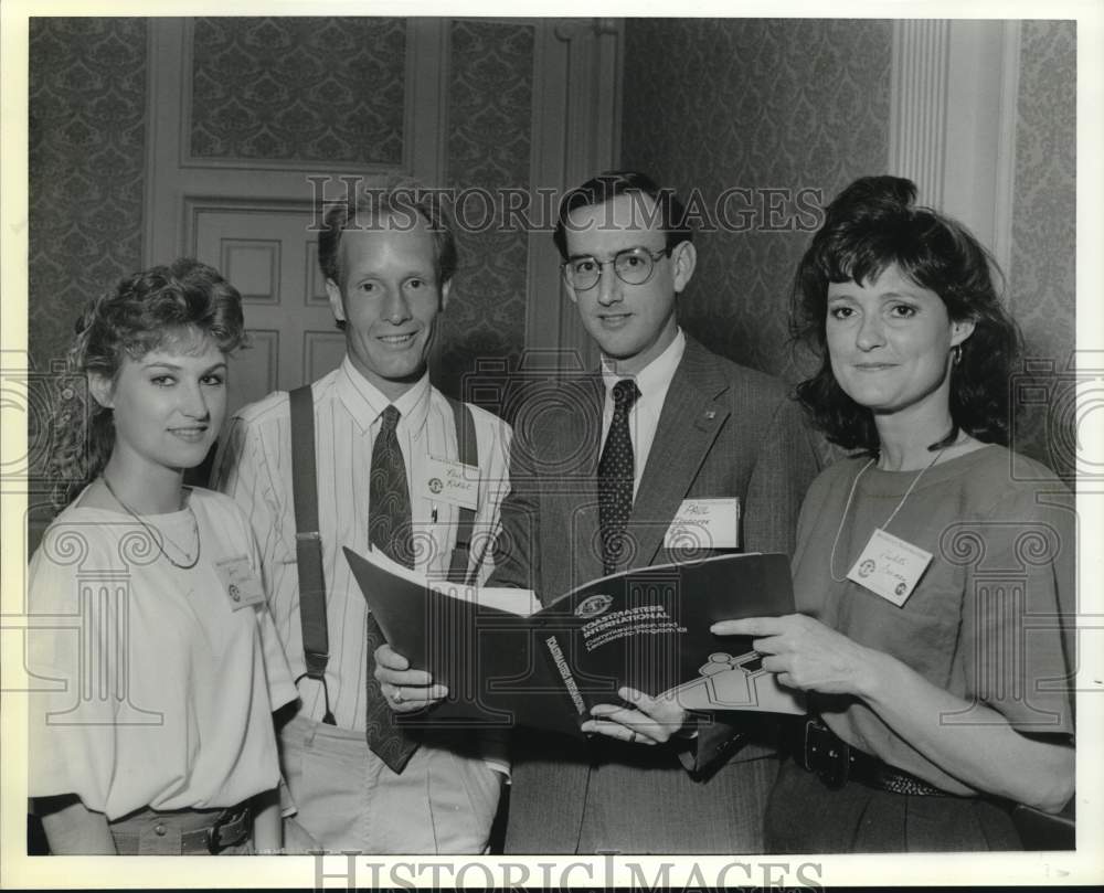 1989 River City Toastmasters members, Texas-Historic Images