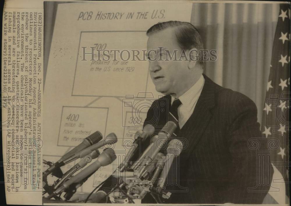 1975 EPA to reduce threat of PCB's from the environment, Washington-Historic Images