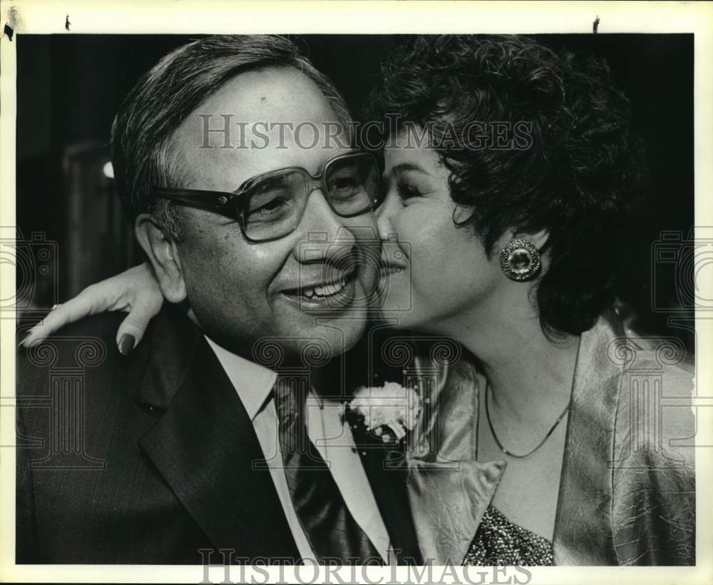 1985 James Vasquez and Elizabeth Ruiz at Kelly NCO, Texas-Historic Images