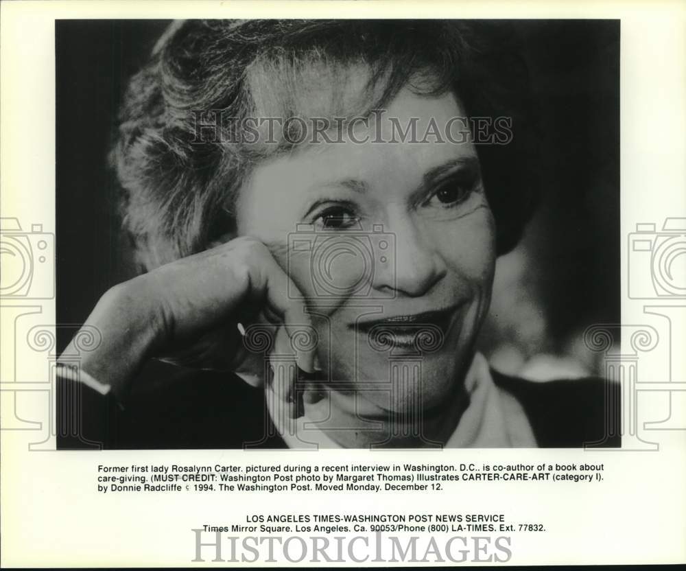 1994 Former First Lady Rosalynn Carter, Washington-Historic Images