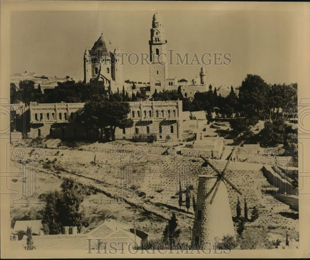 1962 View of city in Israel.-Historic Images