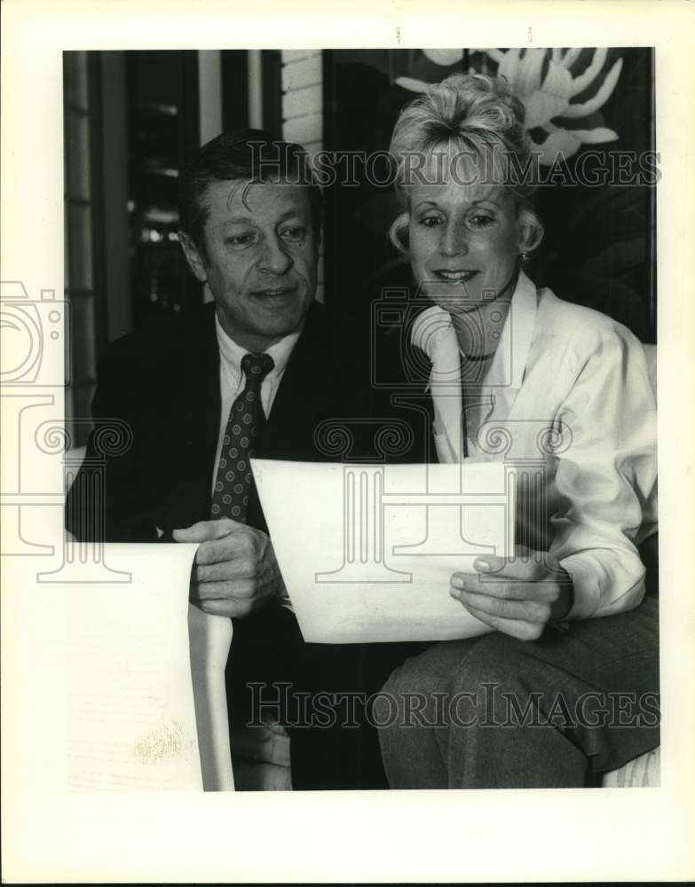 1991 Dr. John Yiamouyiannis and Kay Turner, Texas-Historic Images