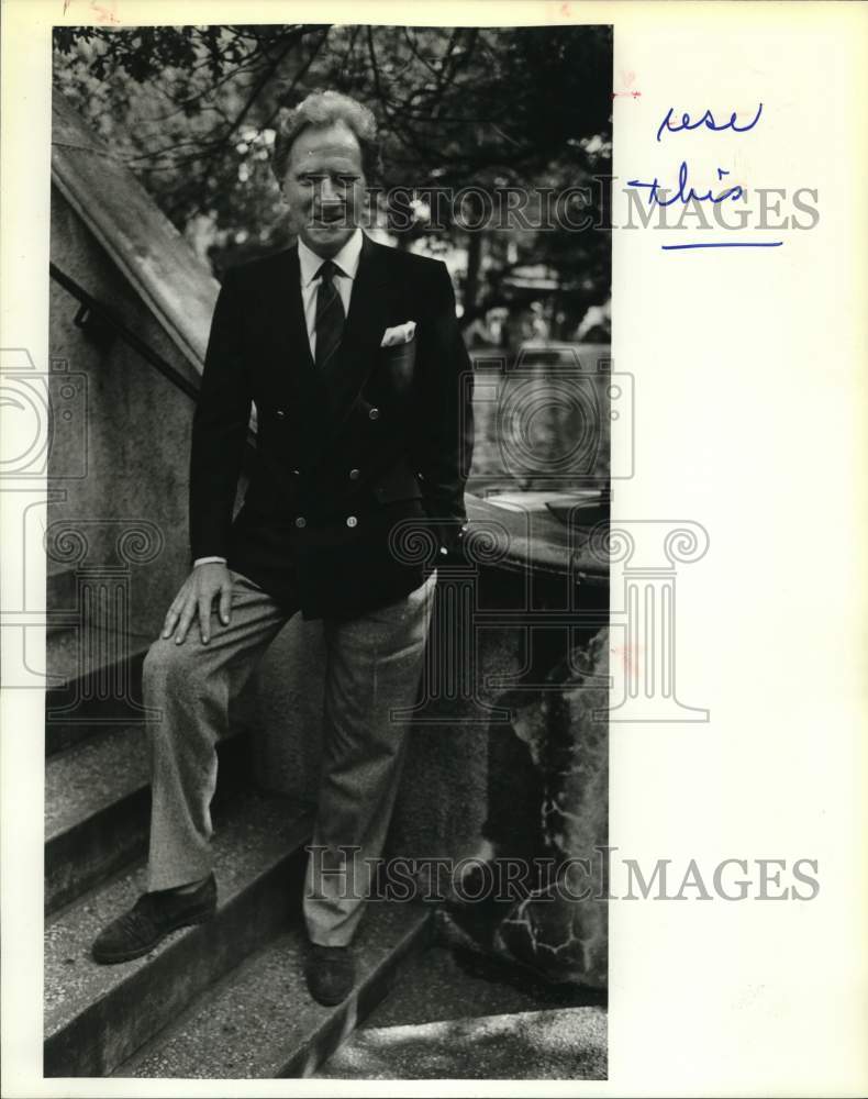 1984 Chip Tolbert, Fashion Director of the Men's Fashion Association-Historic Images