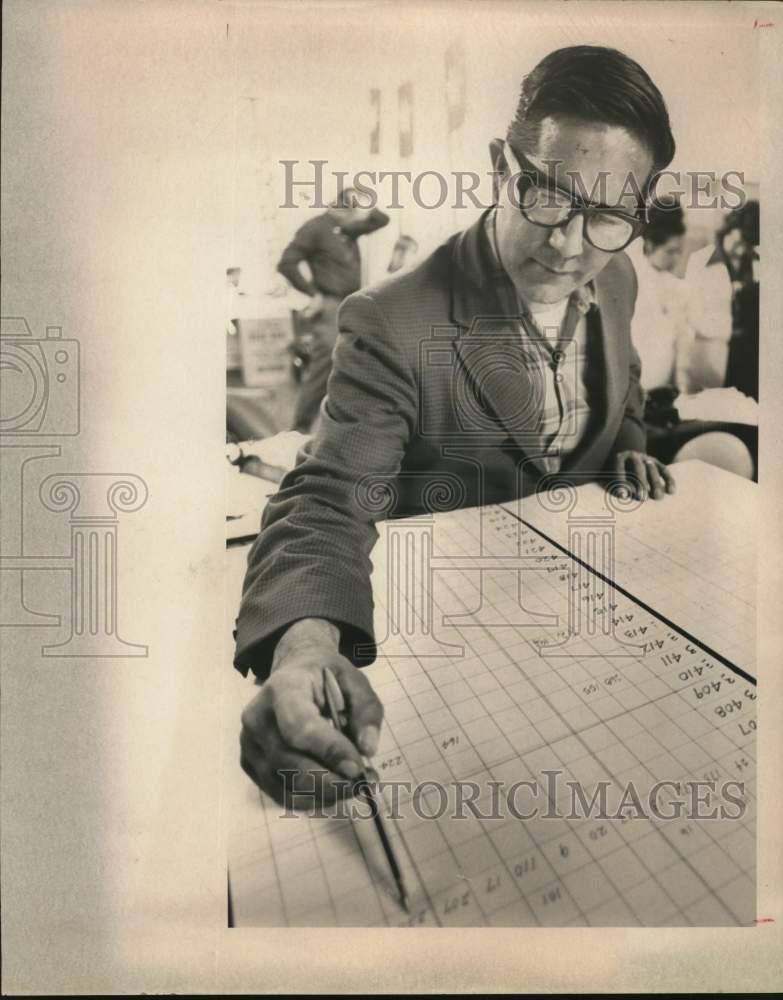 Pete Torres, Statistician-Historic Images