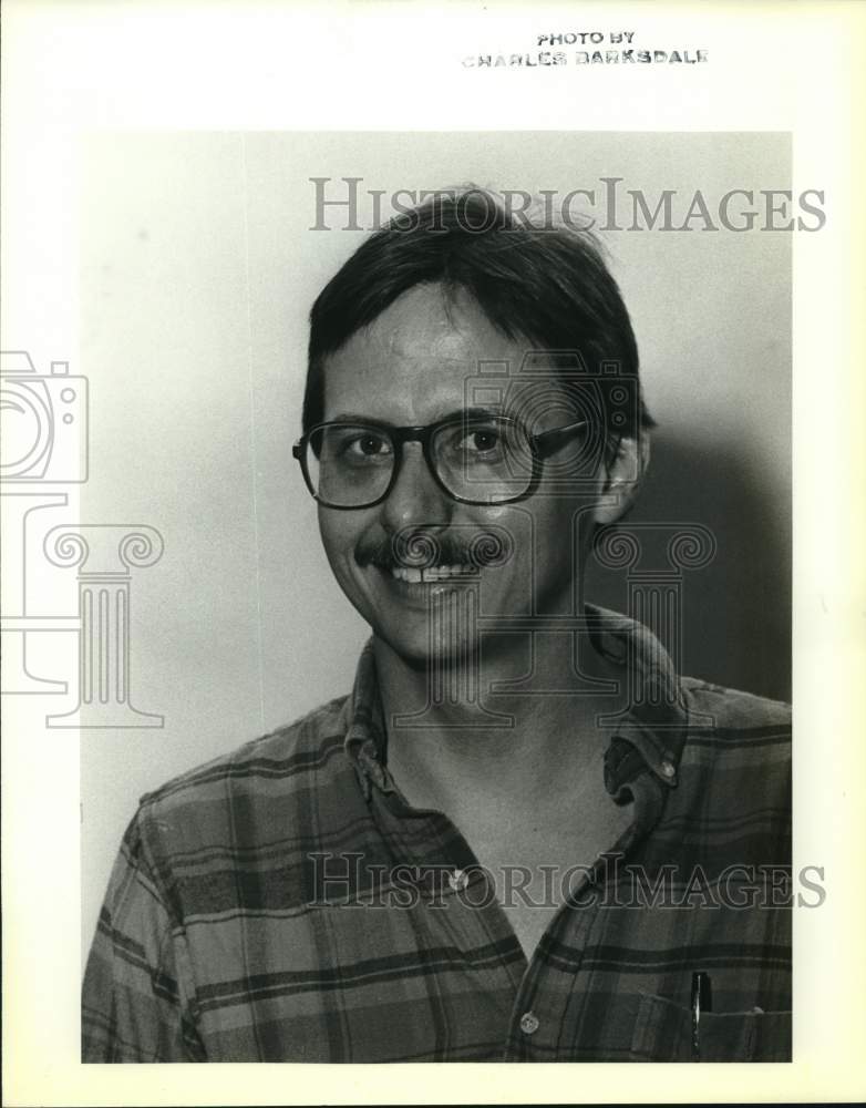 1987 San Antonio art instructor Clif Tinker.-Historic Images