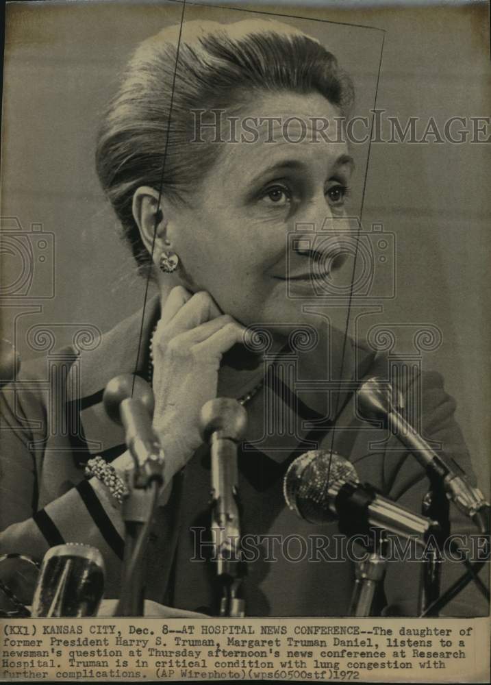 1972 Margaret Truman Daniel, daughter of Harry S. Truman,  Missouri-Historic Images