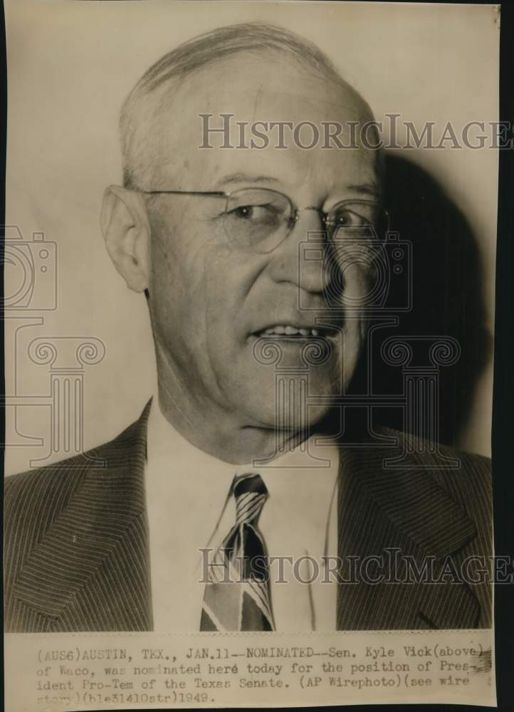 1949 Senator Kyle Vick, Austin, Texas-Historic Images