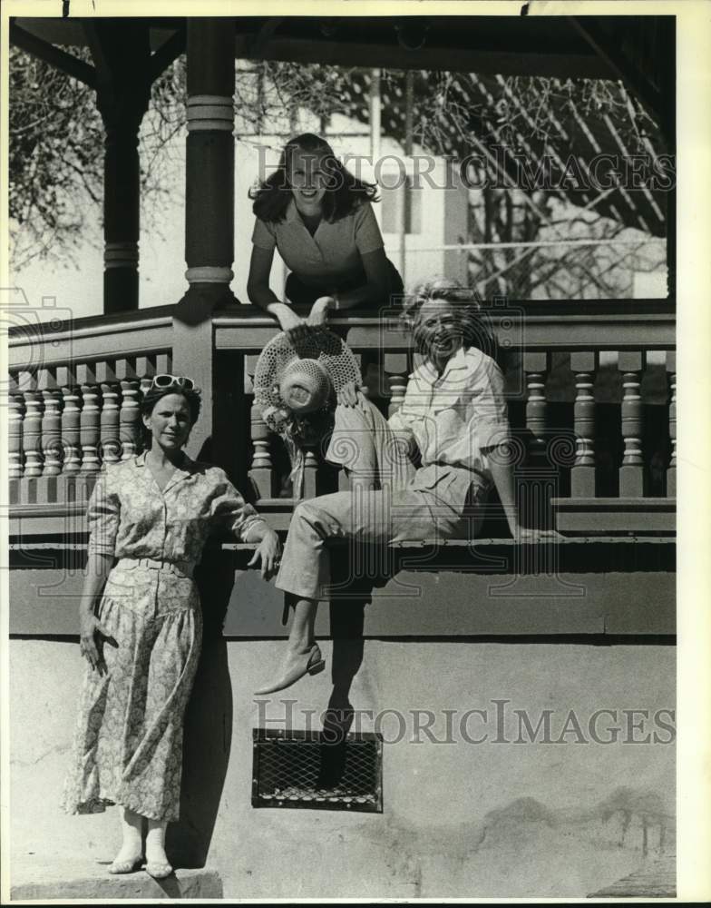 Ladies outside of Lark in the Park in San Pedro Park, Texas-Historic Images