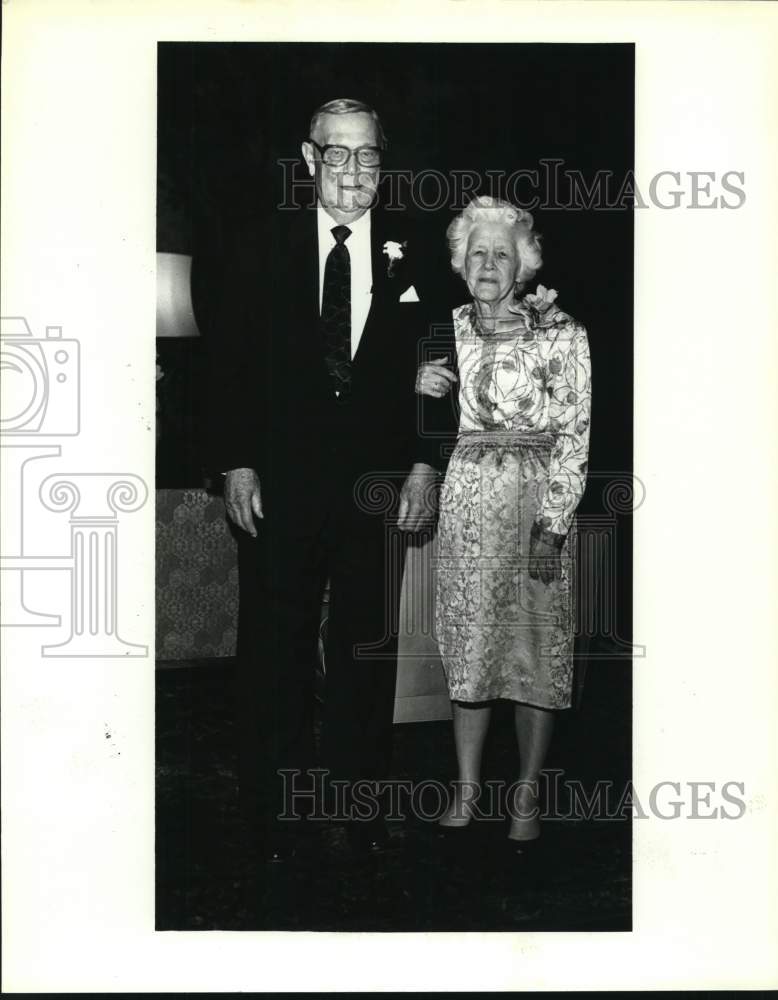 Clyde and Ruby Verheyden, Trinity University Alumni-'32.-Historic Images