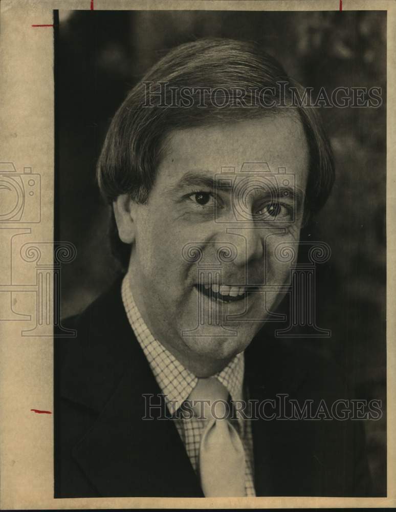 1982 Edinburgh's First Presbyterian pastor Reverend Larry Jackson.-Historic Images