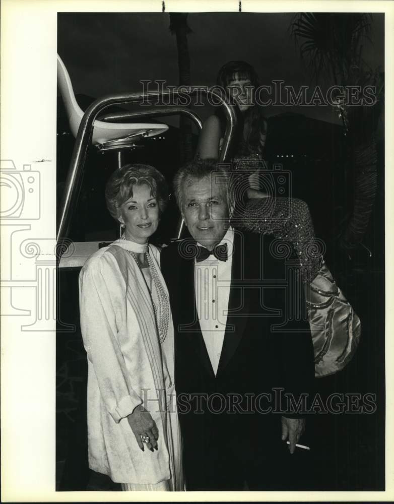 1986 Lisa & Morris Jaffe at Opening Gala at Horseshoe Bay Resort-Historic Images