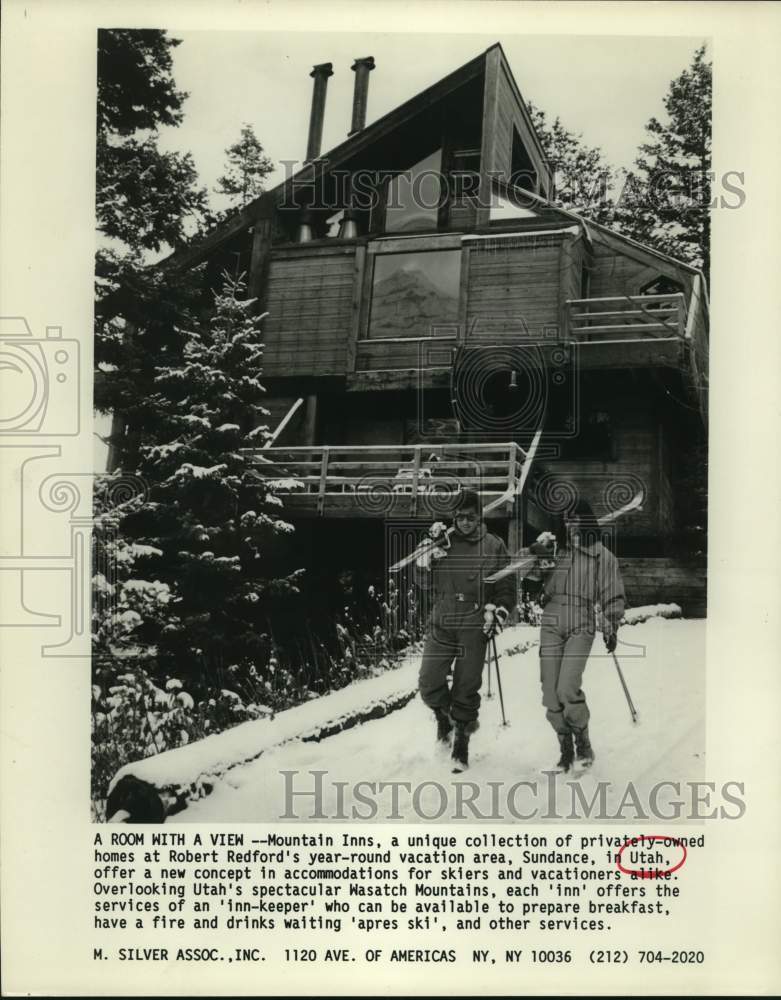Mountains Inns, Robert Redford's vacation area, Sundance, Utah.-Historic Images