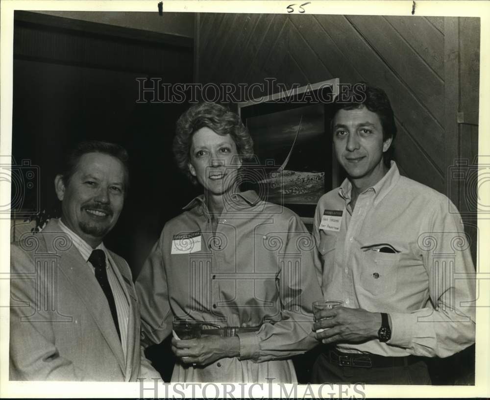1988 Nash Hardeman and guests of Leukemia Society reception.-Historic Images