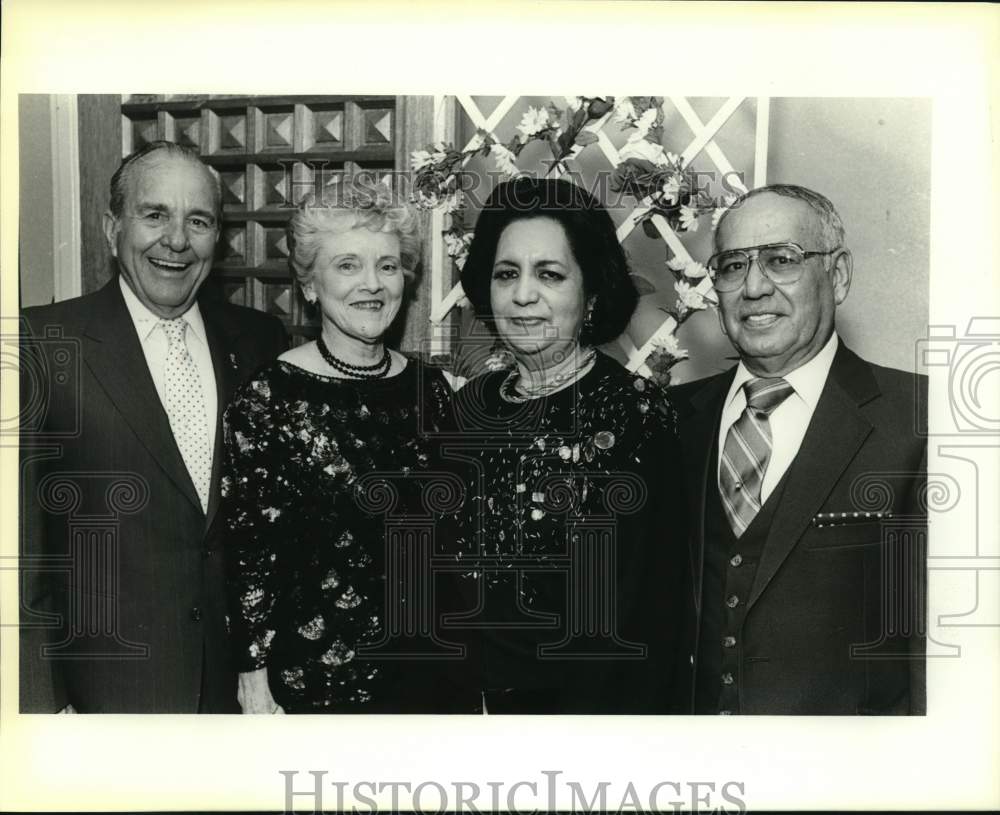 1987 Chairmen &amp; spouses at Centro de Artes, Westside Lions Club-Historic Images