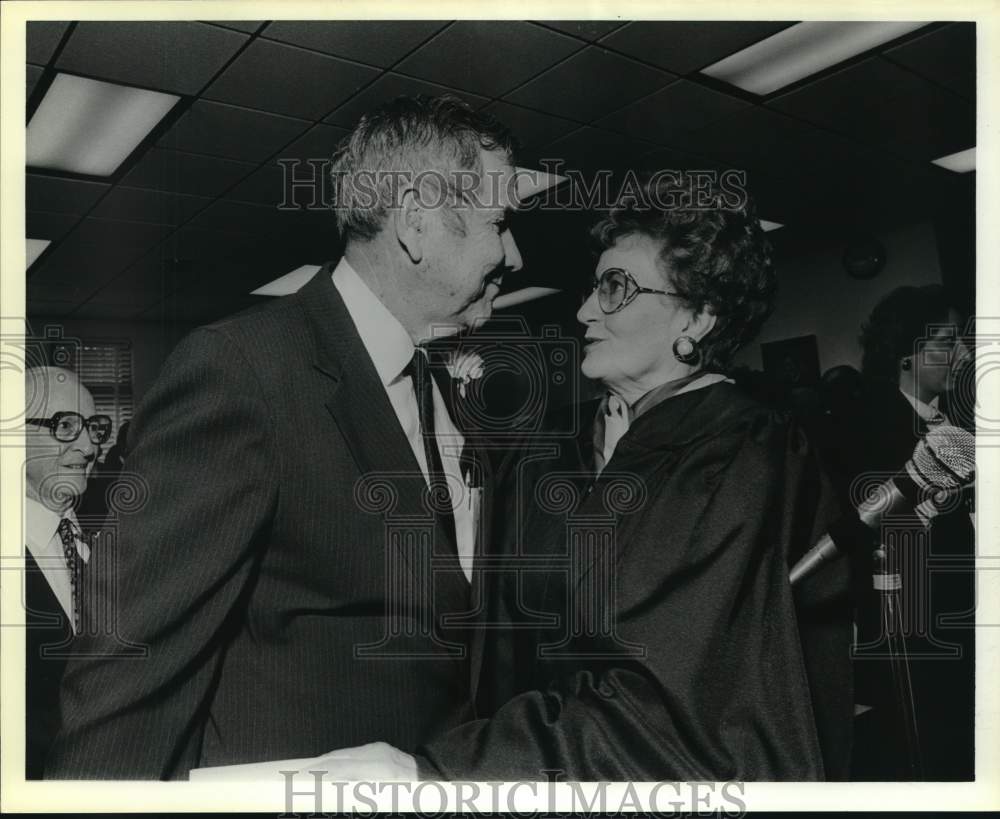 1989 45th District Court judges celebrate centennial, Texas-Historic Images