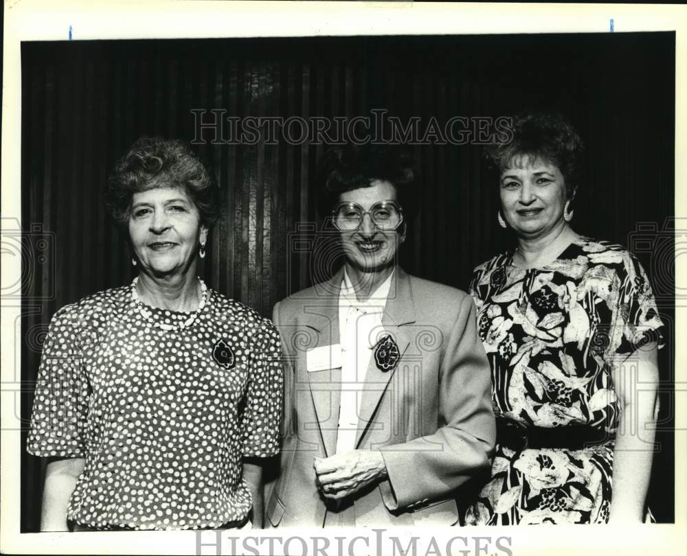1990 Amistad Chapter of American Business Women new &amp; old presidents-Historic Images