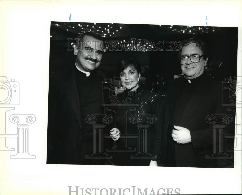 1992 Rosendo Urrabazo and guests of Mexican American Gala Dinner-Historic Images