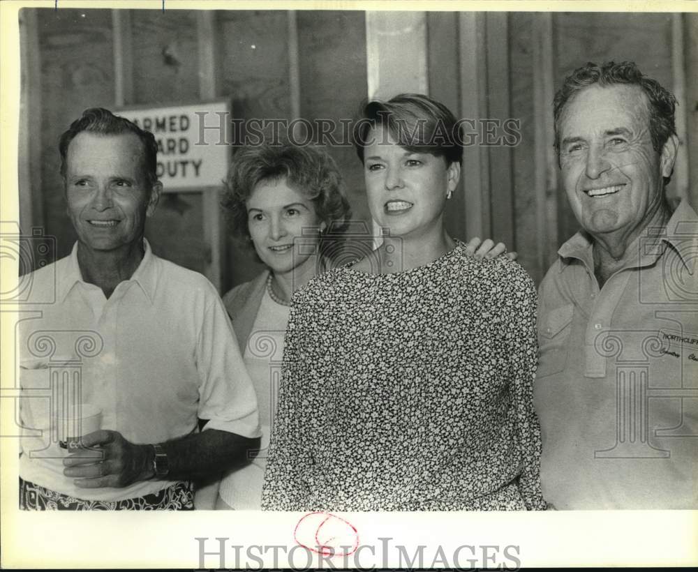 Ted Guy with guest of Woodlake Country Club's banquet.-Historic Images