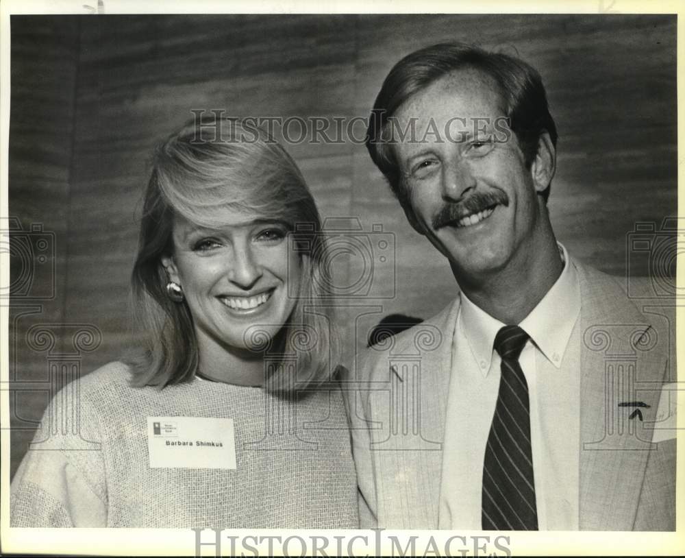 1985 Guests of Grand Opening Reception of Texas Commerce Bank, Texas-Historic Images