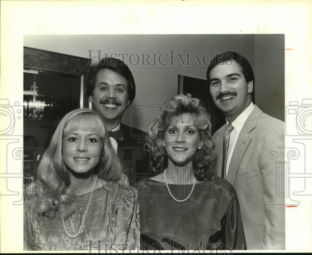 1986 Guests, Shirley&#39;s Casino Christmas Party at Ridge Bluff, Texas-Historic Images