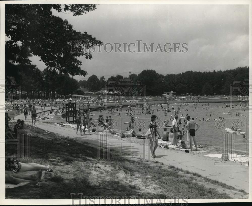 Swimming at Kentucky Dam Village State Park near Paducah, Kentucky-Historic Images