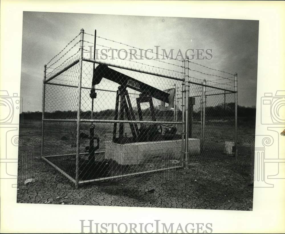 1982 Oil Well at 37 North near 410, Texas-Historic Images