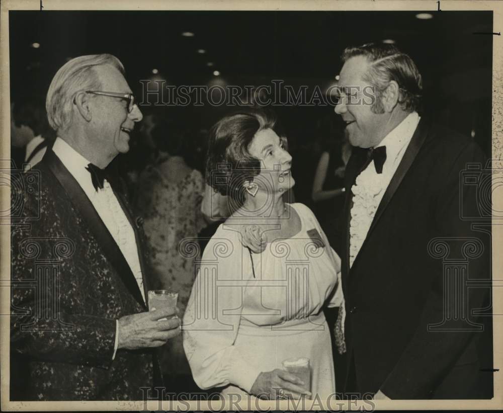 1978 Mr. and Mrs. Bob Kotzebue, Sr. with Jim Upmore, Texas-Historic Images