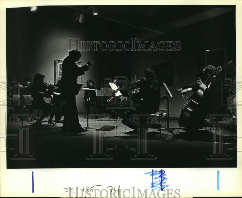 1983 Chamber Players performing at San Antonio Museum of Art-Historic Images