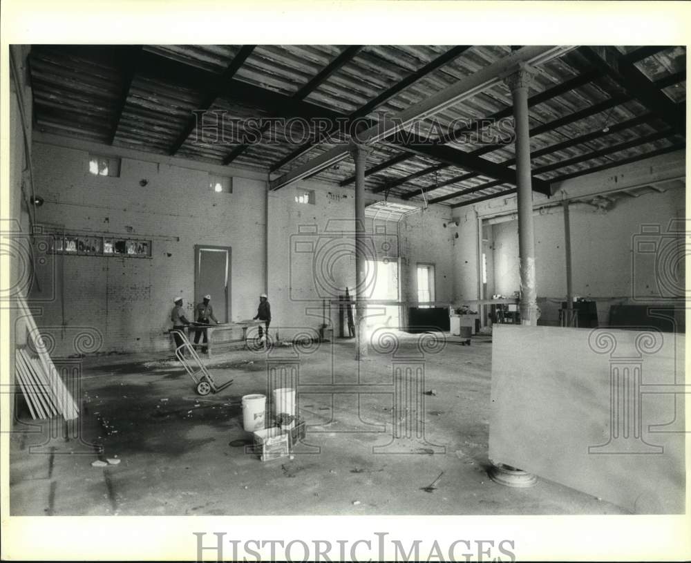 1988 Construction of Ramses Wing at San Antonio Museum of Art, Texas-Historic Images