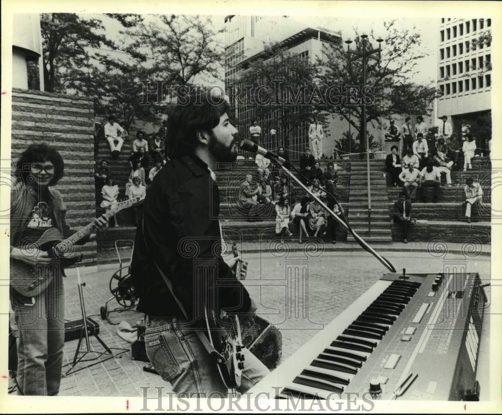 1981 Band Performing at Ken Park in Oklahoma City-Historic Images