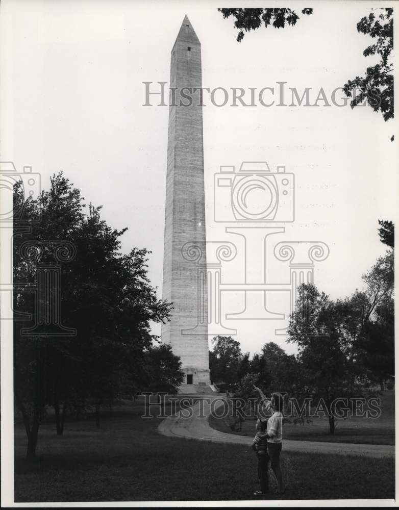 Jefferson Davis Monument State Park at Fairview, Kentucky.-Historic Images