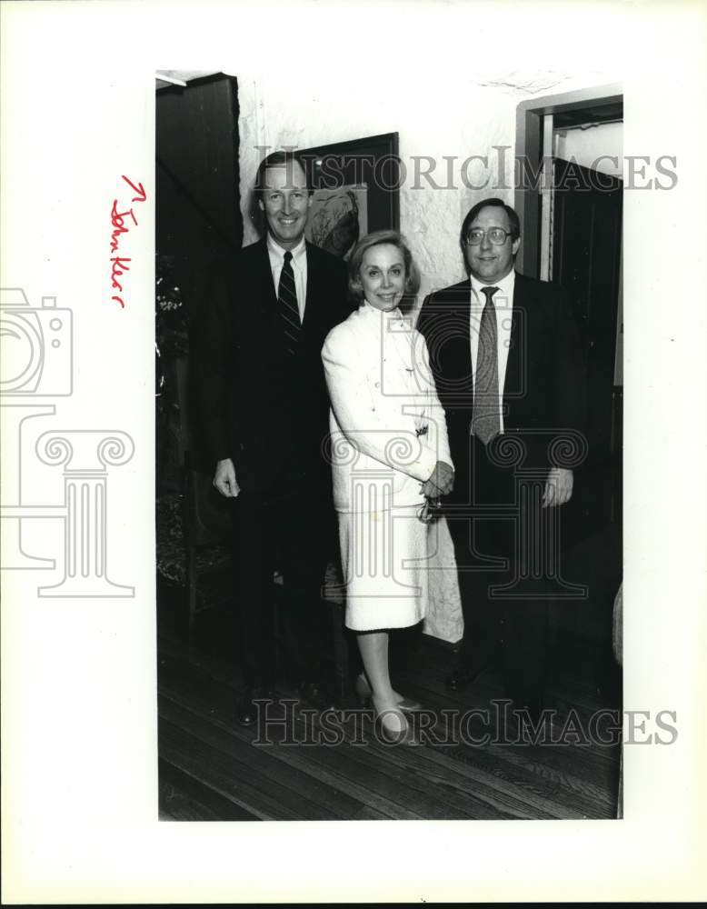 1991 Dr. Joyce Brothers and guests at Mind Science Foundation, Texas-Historic Images