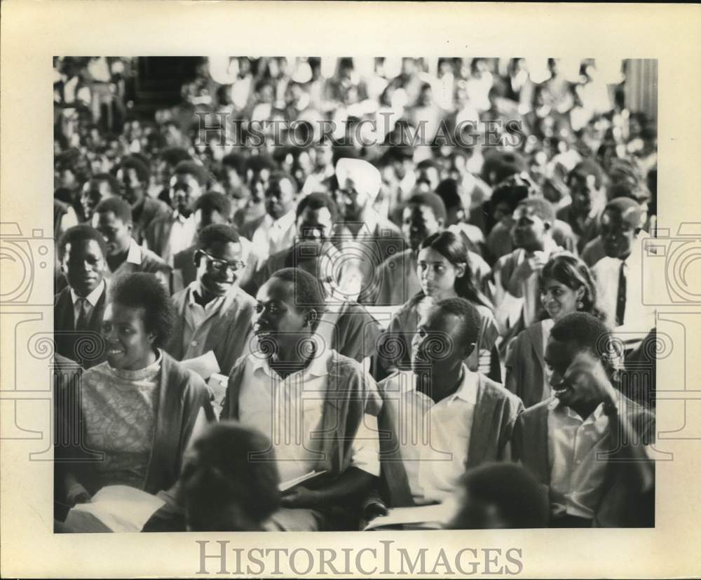 Students at University College in Nairobi, Kenya - Africa-Historic Images