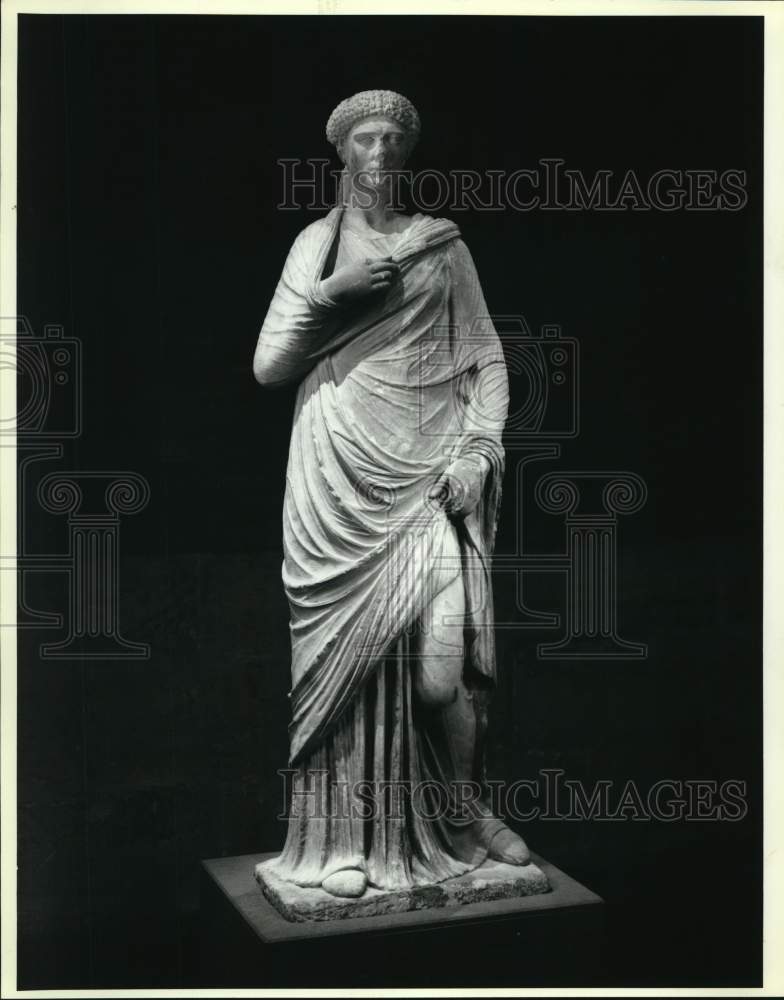 1993 Roman statue returned to San Antonio Museum of Art, Texas-Historic Images