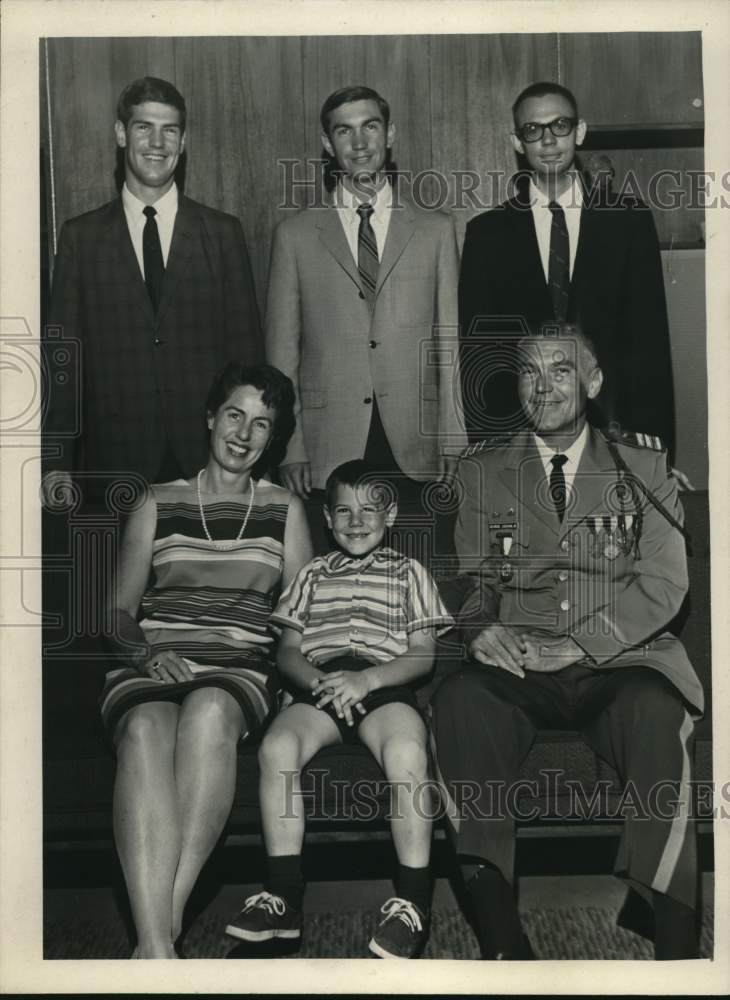 Mr. and Mrs. George Judson with sons-Historic Images