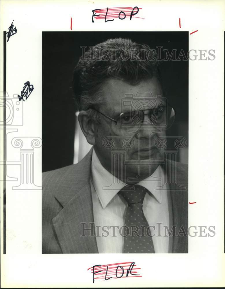 1992 Jack Jordan, Superintendent of NSISD.-Historic Images