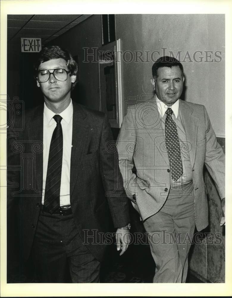 1985 Wayne Hampton, lawyer,  &amp; Milton Barrera-Historic Images