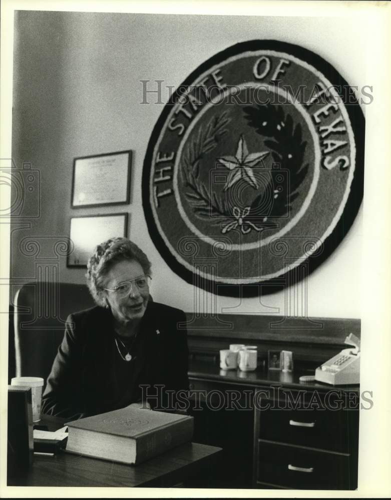 1983 Anita Hill at her State Capitol Office-Historic Images