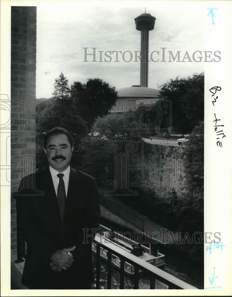 Mario Hernandez, chief of Economic Development Foundation-Historic Images