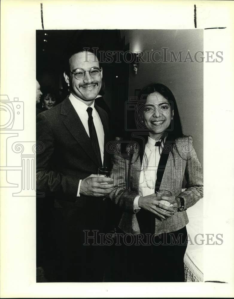 1987 San Antonio Bar Assoc., Dennis Duffy and Juanita Hernandez-Historic Images