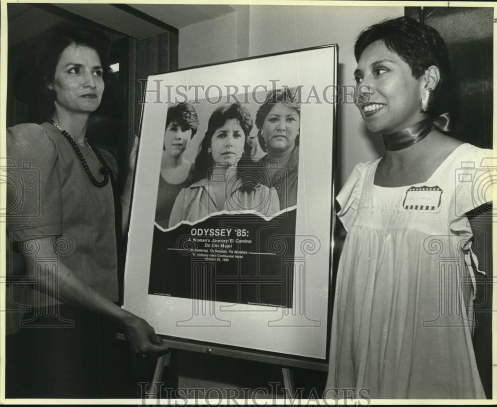 1985 Women&#39;s Employment Network Odyssey &#39;85 Poster, Texas-Historic Images