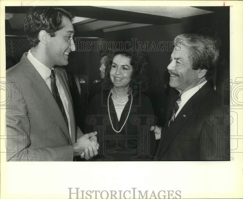 1983 Mayor Henry Cisneros Appreciation guests, Texas-Historic Images