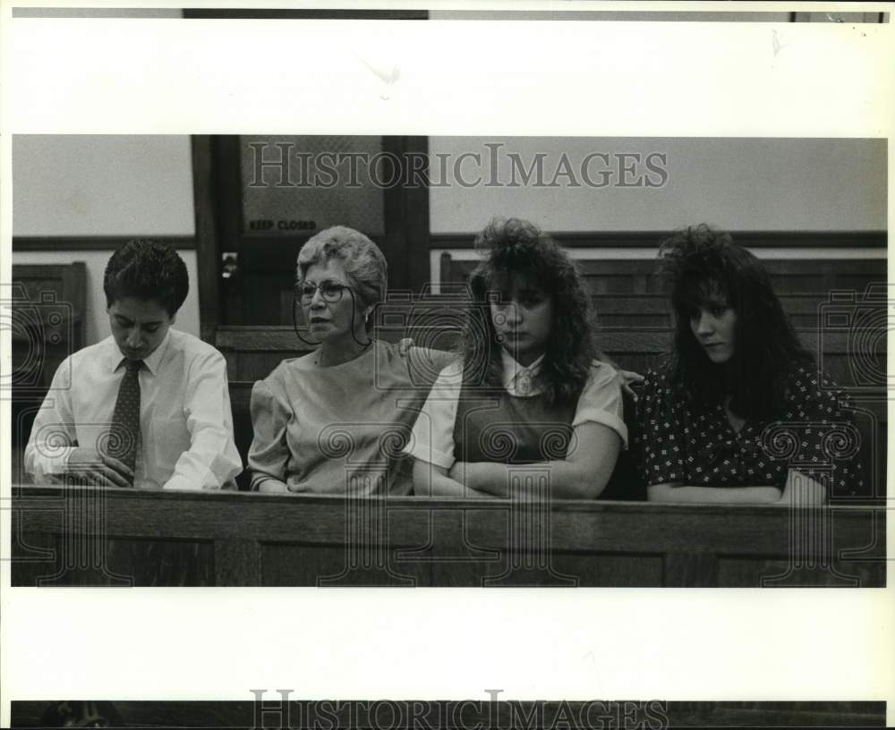 1989 Hurst Family Members At Hearing San Antonio Courthouse Historic 1989-hurst-family-members-at-hearing-san-antonio-courthouse-historic