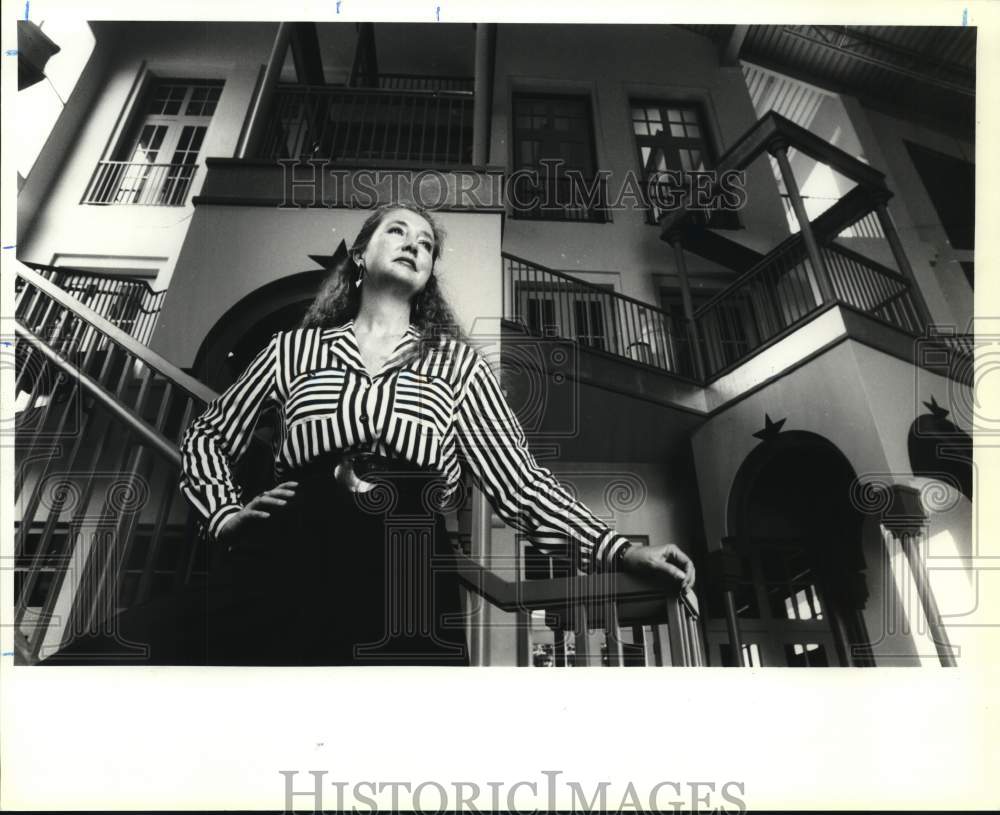 1992 Linda Hightower, director of Art Institute, San Antonio-Historic Images