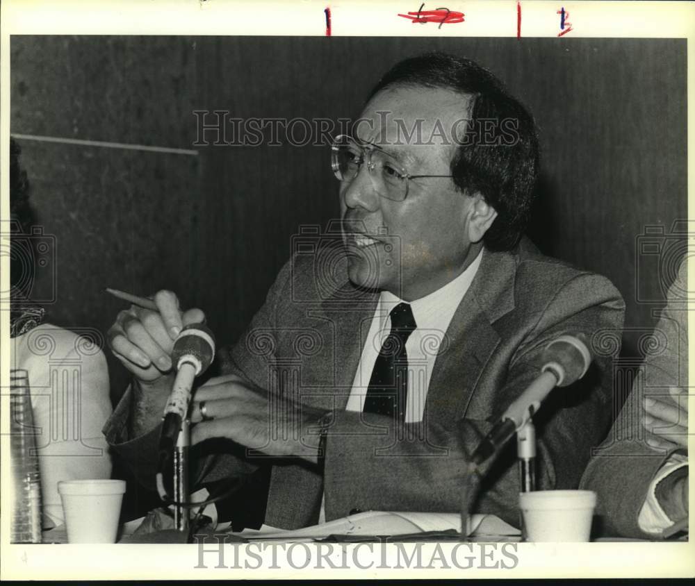 1986 State Representative Juan Hinojosa, From McAllen, Texas-Historic Images