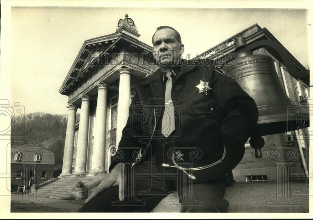 1987 Wyoming County Sheriff Gene Vance, Prineville, West Virginia-Historic Images