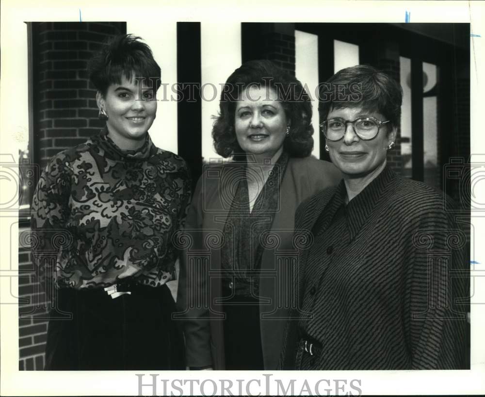 1992 Guest speakers &amp; student at Incarnate Word College San Antonio-Historic Images