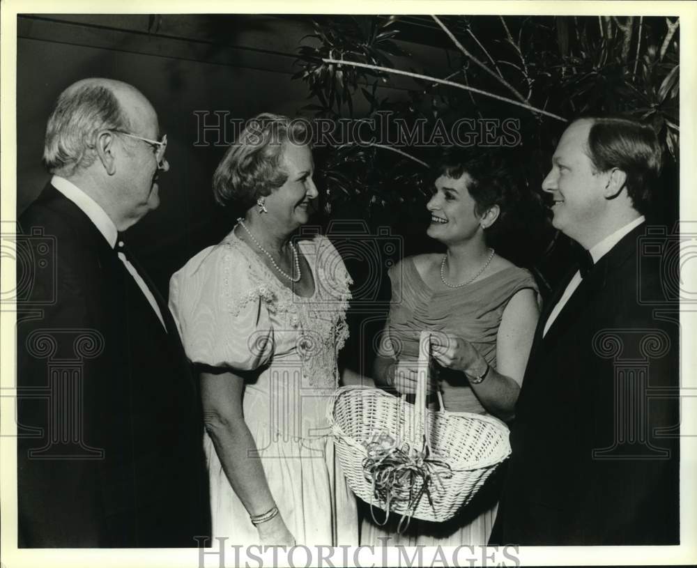 1989 65th Anniversary Gala Jr. League co-chairs & spouses-Historic Images