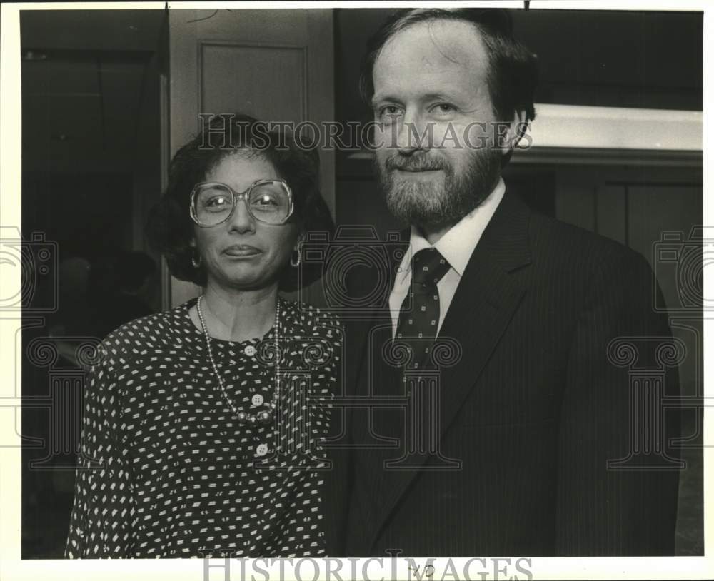 1988 Jane &amp; David Hope at San Antonio Choral Society Party at Menger-Historic Images